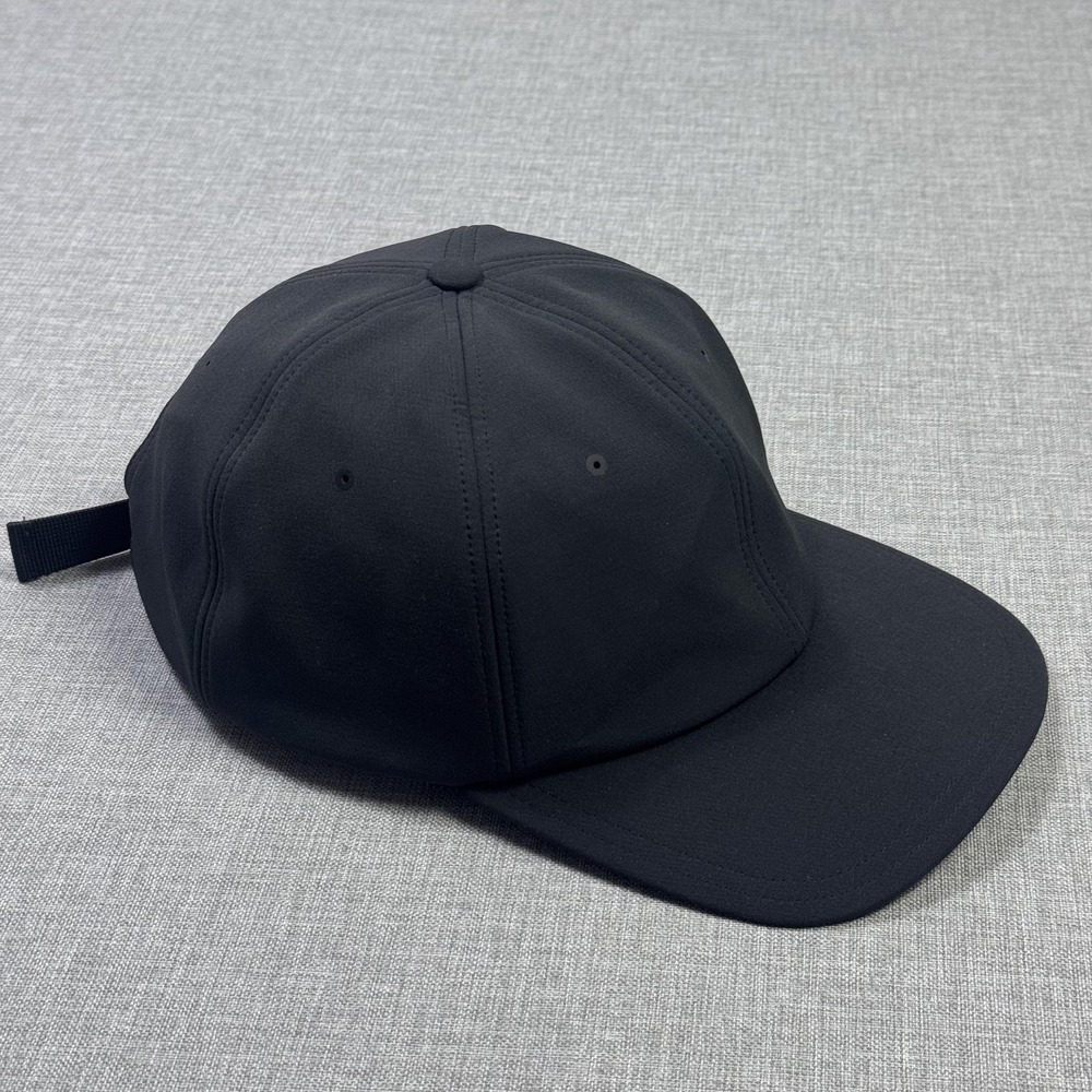 Lululemon Hat Cap Adjustable Breathable Moisture Wicking One Size Black Womens